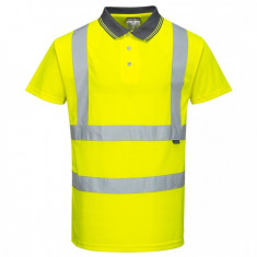 Tricou Polo Hi-Vis cu maneci scurte S477 Regular 5XL Galben foto