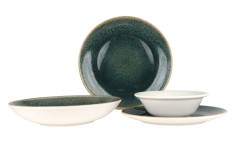 Bonna Set de vesela (Large) - Ore Mar - 24 bucăți - 6 persoane - Porţelan