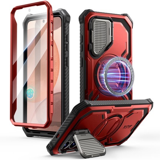 Husa pentru Samsung Galaxy S25 Plus + Folie - I-Blason Armorbox - Ruddy