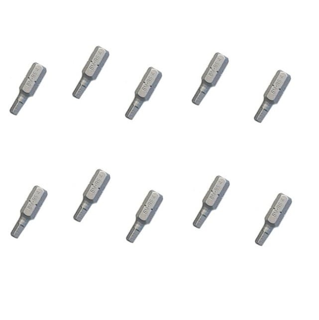 Set de biti hexagonali Mannesmann 20253, O4x25 mm, 10 bucati