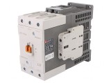 Contactor 3P 24VDC 85A NO NC