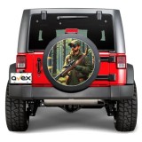 Sticker Auto &quot;Roata de Rezerva&quot; rezistenta la intemperii si raze UV, diametru 55 cm, Cod: AVX-RR19, AVEX