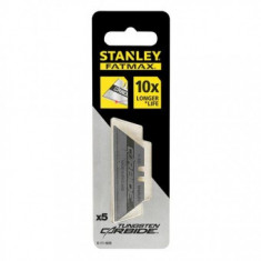 Stanley 0-11-800 Lame trapezoidale cu carbura,5 buc - 3253560118006