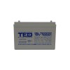 Acumulator GEL 12V 100Ah Deep Cycle Solar cu terminal M8 TED Electric