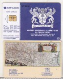 Bnk card Cartela telefonica 2004 - Muzeul national al hartilor 13 - RO-ROM-0256