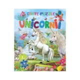 Carte cu 6 puzzle-uri - Unicornii, Edc
