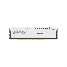 Memorie Kingston FURY Beast White 16GB DDR5, 6000MT/s, CL40
