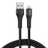 Cablu date Fast Charging USB la Lightning Lito, 60W, 1m, LD14