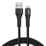 Cablu date Fast Charging USB la Lightning Lito, 60W, 1m, LD14