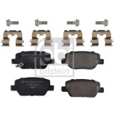 Set placute frana disc Fiat Tipo Motor 1.4, 1.4 LPG, 1.6 D, 1.6 Multijet, parte montare puntea spate, lungime 99.6 mm, 42.2 mm, OE 77367717