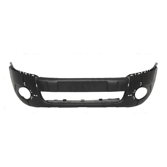 Bara fata CITROEN BERLINGO (7_), 02.2008-06.2012, PEUGEOT PARTNER, 03.2008-06.2012, cu gauri pentru Rama proiector ceatas; negru; cu lampi ceata gaur