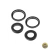 Geam Camera Spate Apple iPhone 13 / 13 mini Wide + UltraWide cu Rama Negru