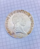 G894-Taler vechi Austria argint Franciscus Imperator- A 1820 stare acceptabila necesita curatire, vizibil poza. Piesa originala, autentica de perioada