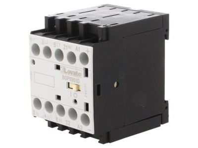 Contactor 3P NO + 3NC 24VDC 9A foto