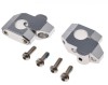Set 2 inaltatoare ghidon 22mm, culoare argintiu Cod Produs: MX_NEW ASBRK17