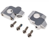 Set 2 inaltatoare ghidon 22mm, culoare argintiu Cod Produs: MX_NEW ASBRK17