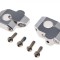 Set 2 inaltatoare ghidon 22mm, culoare argintiu Cod Produs: MX_NEW ASBRK17