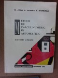 Metode de calcul numeric in automatica, sisteme liniare - B. Jora