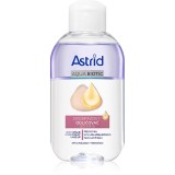 Astrid Aqua Biotic două faze pentru &icirc;ndepărtarea machiajului de pe ochi și buze 125 ml