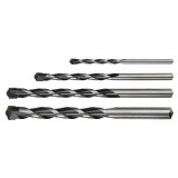 Set burghie zidarie ALB-NEGRU 4,0-10,0mm 4buc. GRAPHITE 57H746 HardWork ToolsRange