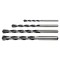 Set burghie zidarie ALB-NEGRU 4,0-10,0mm 4buc. GRAPHITE 57H746 HardWork ToolsRange