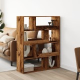 VidaXL Separator de cameră lemn vechi, 100x33x125,5 cm, lemn prelucrat