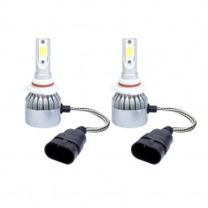 Kit 2 led-uri auto HB4 9006 C6, 48 W, 6000K, 3800 lm foto