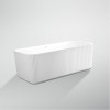 Cada Freestanding, Ovala, Acril, Alba, 150&times;72&times;56 Cm ModernLight Concept