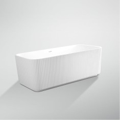 Cada Freestanding, Ovala, Acril, Alba, 150&times;72&times;56 Cm ModernLight Concept
