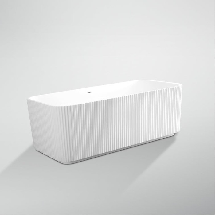 Cada Freestanding, Ovala, Acril, Alba, 150&times;72&times;56 Cm ModernLight Concept