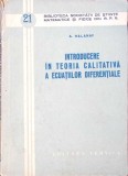 INTRODUCERE IN TEORIA CALITATIVA A ECUATIILOR DIFERENTIALE-A. HALANAY-273226