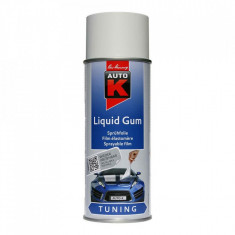 Spray vopsea cauciucata Auto-K Liquid Gum, detasabila, alb, 400 ml foto