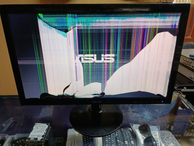 Monitor LED ASUS 19.5&amp;quot; Wide DVI VGA VS207NE foto