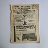 Montanistische Rundschau: Fachzeitschrift f&uuml;r Berg- und H&uuml;ttenwesen / Montan Zeitung: Jurnal de Minerit și Metalurgie 13 / 1930, Viena