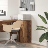 vidaXL Bufet cu sertar Lemn vechi 38 x 34.5 x 75 cm Lemn compozit