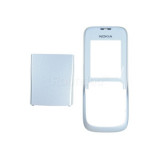 Nokia 2630 față și capac pentru baterie argintiu cald