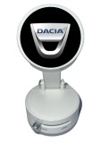 Suport Magnetic ALB cu Ventuza si Brat Reglabil Pentru DACIA