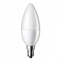 Bec LED 6W E14 lumina alba naturala,Optonica &ndash; lumanare