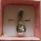 Pandant vintage argint cu zirconia lacrima