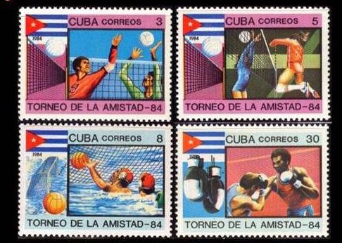CUBA 1984 SPORT TURNEUL DE LA AMISTAD