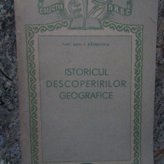 ISTORICUL DESCOPERIRILOR GEOGRAFICE-I. RADULESCU