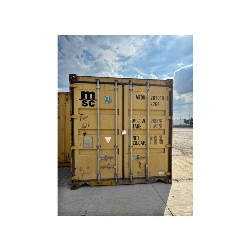 Container Maritim 20HQ HC HIGH CUBE fabricatie 2008