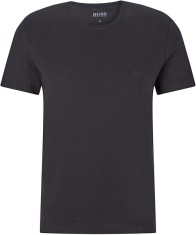 Set 2 tricouri cu maneca scurta pentru barbati Hugo Boss, negru + alb, marime L - OUTLET
