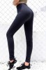 U652-1 Colanti fitness cu model perforat si talie inalta, M, M/L, S