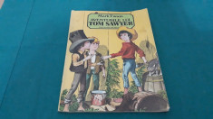 AVENTURILE LUI TOM SAWYER/ MARK TWAIN/ ILUSTRA?II VASILE OLAC/1985 foto