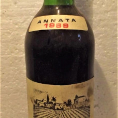 C 13 - VIN TORRICCIOLA, AZIENDA VINICOLA TANNOJA, recoltare 1969 cl 72 gr 13