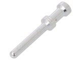 Pin tată 2,5mm Argintat 1,5mm&sup2; CEM/DEM, HEE Crimpat 16A - Conector Electric Profesional
