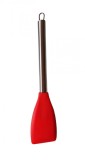 Cumpara ieftin Spatula din metal cu silicon, Rosu, 30 cm, 322COF