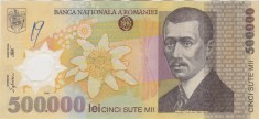 ROMANIA 500000 lei 2000 Ghizari VF
