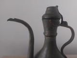 Vand ulcior \ceainic vechi dobrogean din cupru cositorit